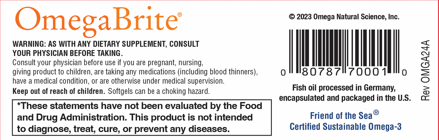 OmegaBrite 7010 MD Advanced Omega-3