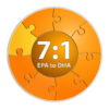 7:1 EPA to DHA Ratio of Omega 3 fish oil